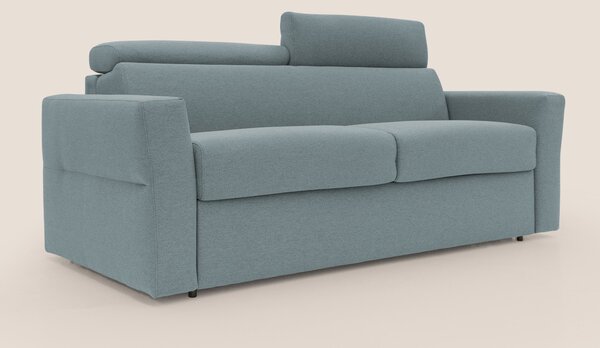 Avalon divano letto 100% ecosostenibile con materasso alto 18 cm in te