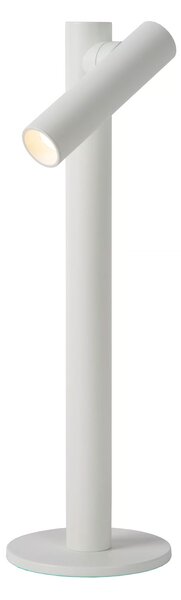 Lucide Lampada da esterno a led ricaricabile in alluminio dal design  moderno Antrim Alluminio Bianco 2700k