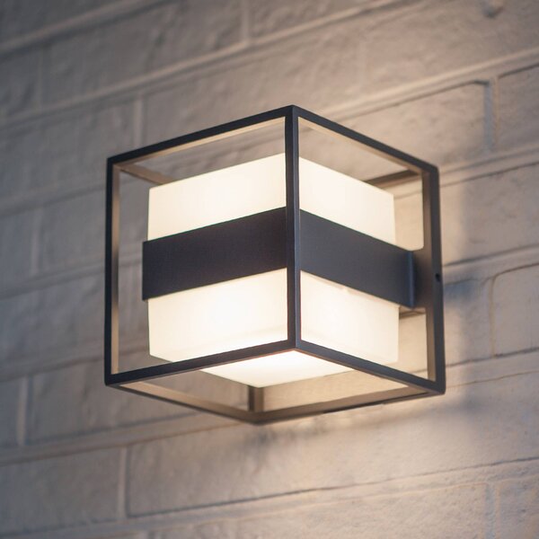 Eco-Light Applique da esterni LED Cruz, cubica