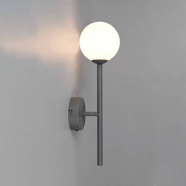 Trio Lighting Applique da parete Firano, Nero, Soggiorno / Sala da pranzo, Metallo, Moderno, Applique