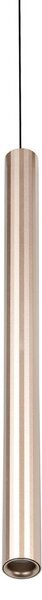 Trio Lighting Lampada a sospensione Arimato, Crema / Ambra, Soggiorno / Sala da pranzo, Metallo, Moderno, Lampada a sospensione