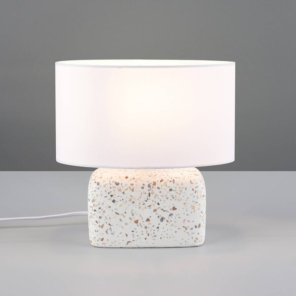 Trio Lighting Lampada da tavolo Livare, Multicolore, Soggiorno / Sala da pranzo, calcestruzzo / cemento, Lampada da tavolo