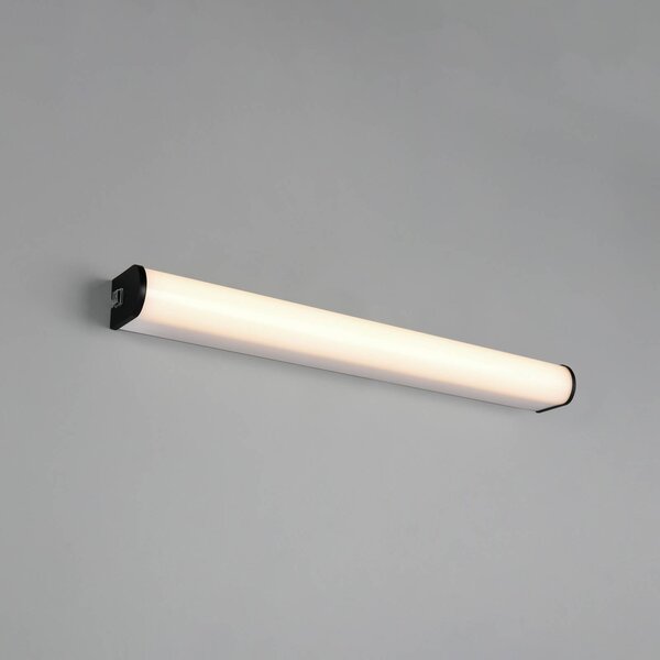 Trio Lighting Applique da parete Giacomo, Nero, Bagno, Metallo, Moderno, Applique