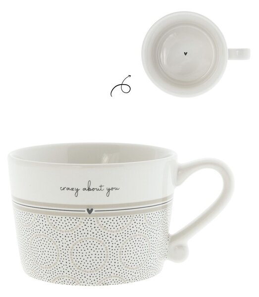 Bastion Collections Mug MEDIA Crazy about You in Gres Porcellanato