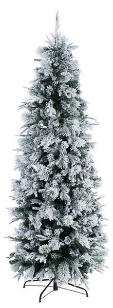 Albero di Natale Artificiale Innevato 180 cm 588 Ram Verde