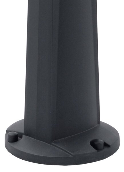 Lampioncino esterno top light trento pa94 ne e27 led resina - Top Light