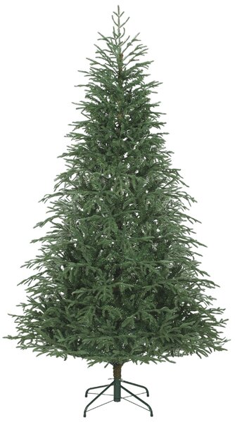 Albero di Natale Artificiale 210 cm 2942 Rami Realistici Base in Metallo Verde