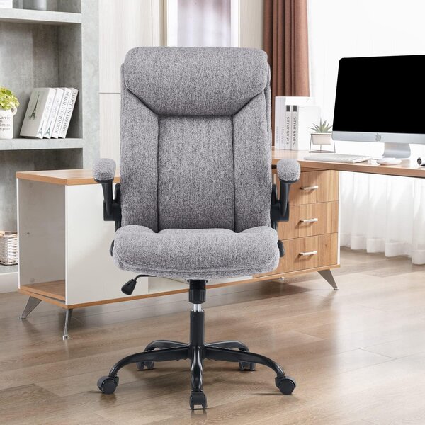 Sedia da ufficio ergonomica - Sedia da lavoro confortevole - Sedia girevole - Sedia per computer