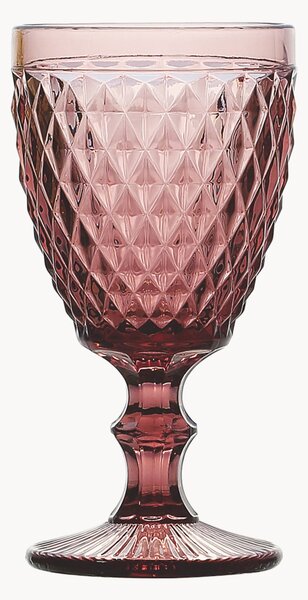 Set di 3 bicchieri da vino Diamond