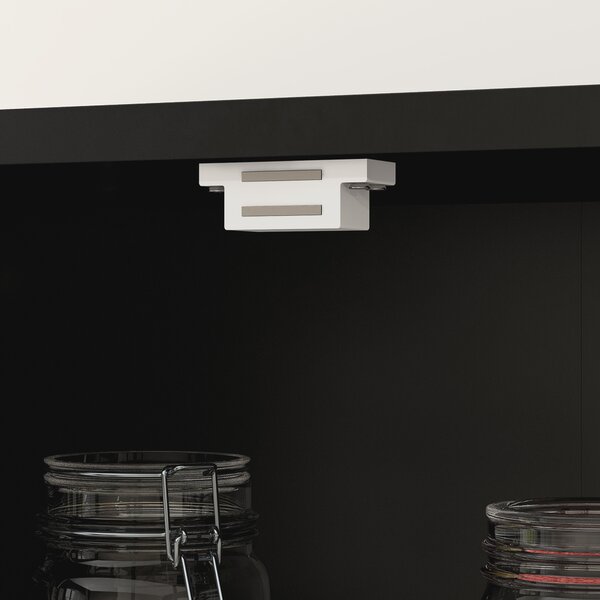 HOMCOM Buffet alto armadio da cucina 4 ante, di cui 2 ante vetrate e 1 cassetto, altezza 160 cm con ripiani in legno, nero | Aosom Italy