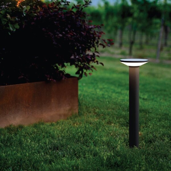 Lampioncino moderno gea led ges2332c led ip65 60h 3000k alluminio policarbonato monoemissione - Gea Led
