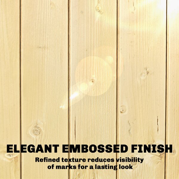 Outsunny Armadio da Giardino in Legno Tetto Acciaio Zincato Texture Goffrata Ripiani Regolabili 85x58x213cm Legno Naturale | Aosom Italy