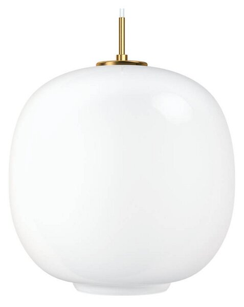 Lampada a sospensione Louis Poulsen, VL45 Radiohus, dimmerabile, Bianco, Soggiorno, Vetro, Design