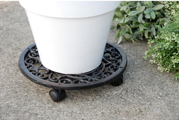 Supporto mobile in metallo per pentole ø 29 cm Ornament - Esschert Design