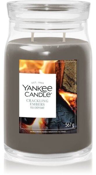 Yankee Candle Crackling Embers candela profumata 567 g