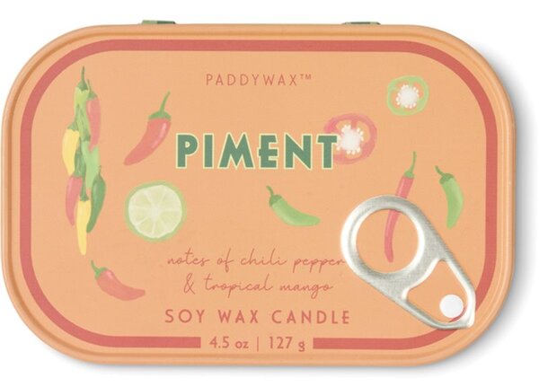Paddywax Bistro Tin Piment candela profumata in lattina 127 g