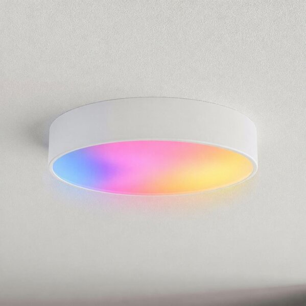 Brilagi - Plafoniera LED RGBW dimmerabile CLARE 3xE27/9W/230V Wi-Fi bianca