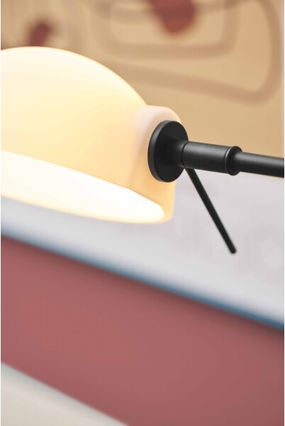 Halo Design 740215 - Lampada da parete KJOBENHAVN 1xG9/28W/230V nera