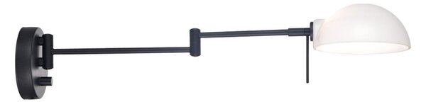 Halo Design 740215 - Lampada da parete KJOBENHAVN 1xG9/28W/230V nera