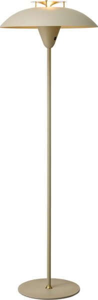 Halo Design 748990 - Lampada da terra STEPP 1xE27/28W/230V beige/ottone