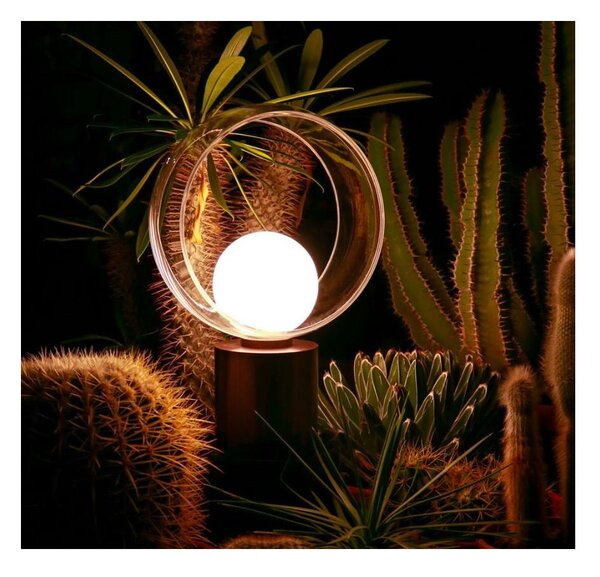 COSMIT ORIGINALE LAMPADA DA TAVOLO BIANCA NERA O MARRONE LAMPADINA G9 MODERNA