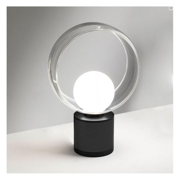 COSMIT ORIGINALE LAMPADA DA TAVOLO D18 BIANCA NERA O MARRONE LAMPADINA G9 MODERNA