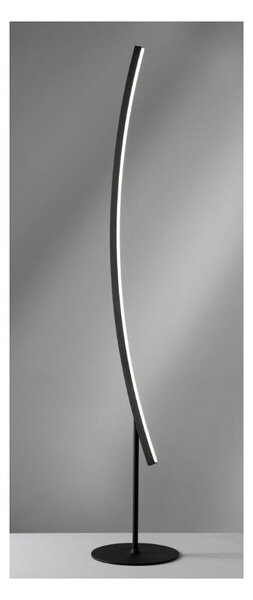 BOW PIANTANA MODERNA AD ARCO LED 24W LUCE 3000K IN ALLUMINIO BIANCO, SABBIA O NERO