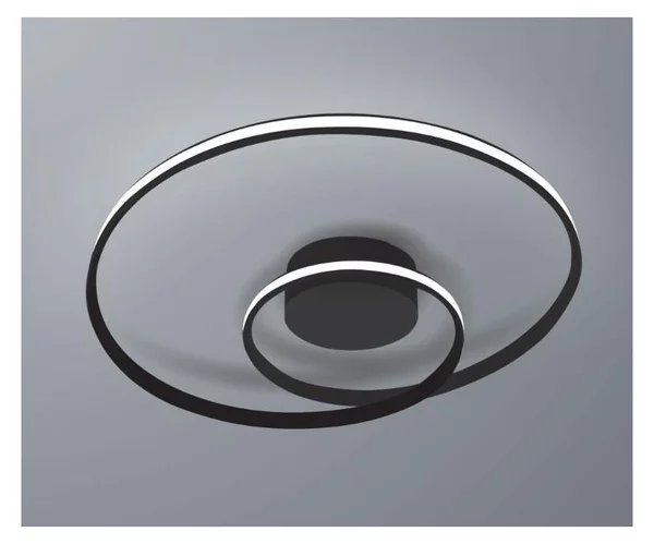 CIRCUIT PLAFONIERA LED 40W DIMMERABILE BIANCA,NERA O SABBIA DIAMETRO CM 65