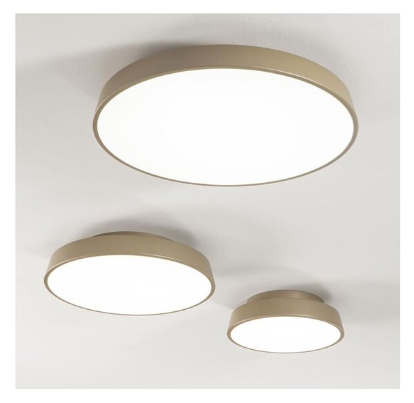 URBAN PLAFONIERA MODERNA 3 MISURE METALLO 4 COLORI LED INTEGRATO LUCE CCT 3000K-4000K DIMMERABILE