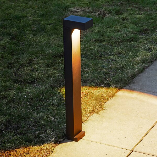 LOOM DESIGN Lampione a LED Arn, corten, altezza 70 cm, alluminio