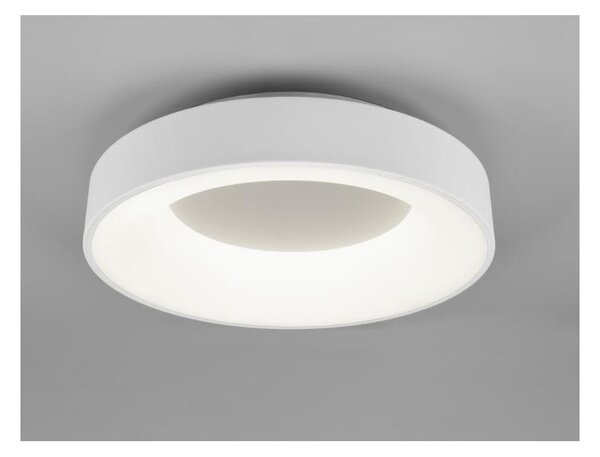 GIRONA PLAFONIERA MODERNA DIAMETRO CM 45 CON LED 27W LUCE 4000K DIMMERABILE BIANCA
