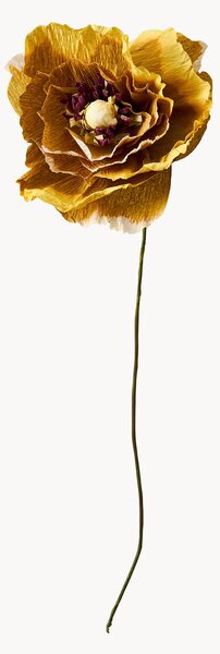 Fiore artificiale fatto a mano Ice Poppy