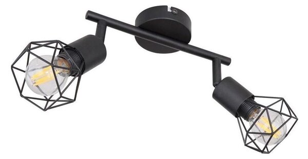 Globo - Faretto LED XARA 2xE14/6W/230V nero