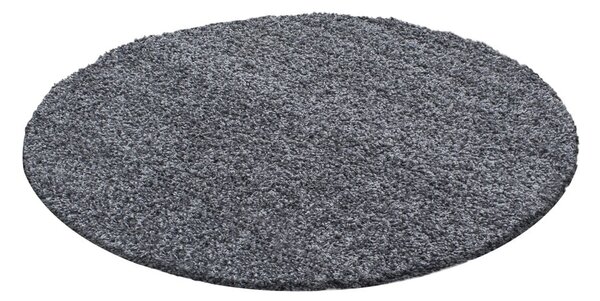 Tappeto rotondo grigio scuro ø 120 cm Life - Ayyildiz Carpets