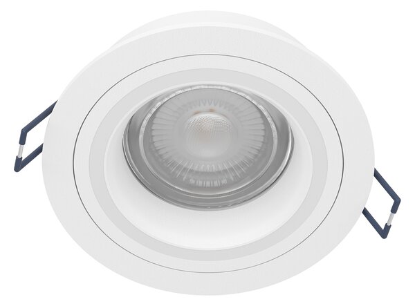 Faretto Ad Incasso Moderno Carosso Z Alluminio Bianco Led Integrato 4,7W