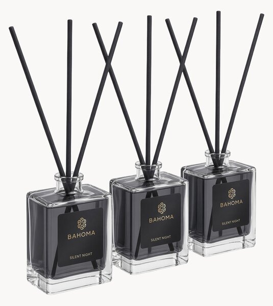 Set di 3 diffusori Reed Silent Night (mandarino, noce moscata, alloro)