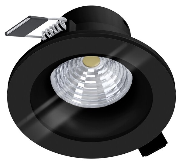 Faretto Ad Incasso Moderno Salabate In Alluminio Nero Led Integrato 6W 4000K