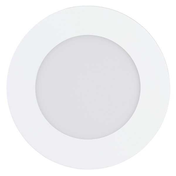 Faretto Ad Incasso Moderno Fueva Z Acciaio Bianco Led Integrato 5,4W 2700 6500K