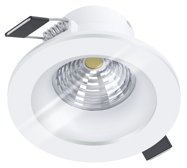 Faretto Ad Incasso Moderno Salabate In Alluminio Bianco Led Integrato 6W 2700K