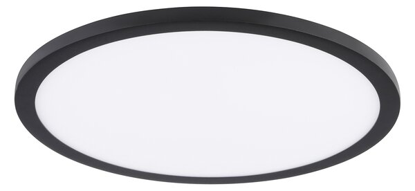 Faretto Ad Incasso Moderno Fueva Flex In Alluminio Nero Led Integrato 22W 3000K