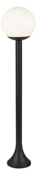 V-TAC Lampada da Terra a sfera con Portalampada E27 Colore Nero Opaco h:97cm IP44