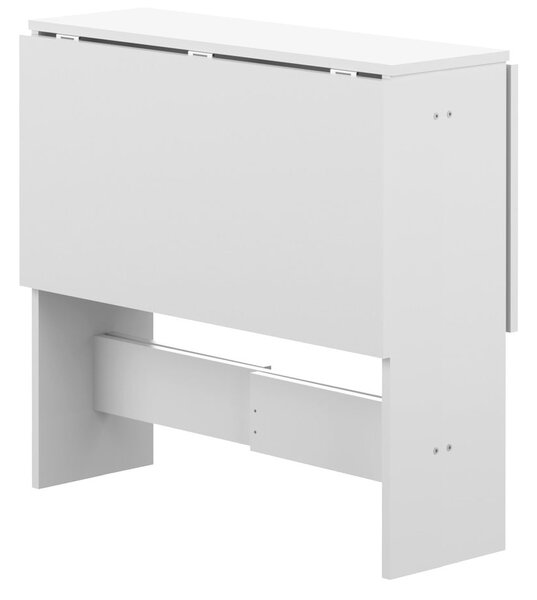 Tavolo da pranzo pieghevole con piano bianco 76x28 cm Papillon - TemaHome