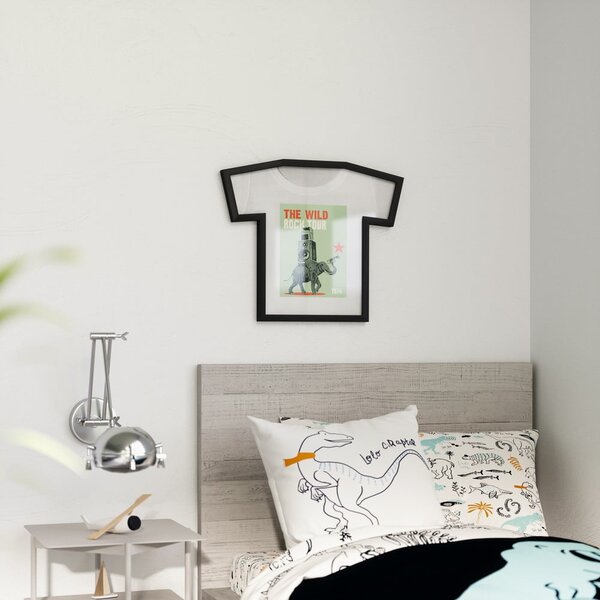 Cornice da parete in plastica nera 50x54,5 cm T-Frame - Umbra