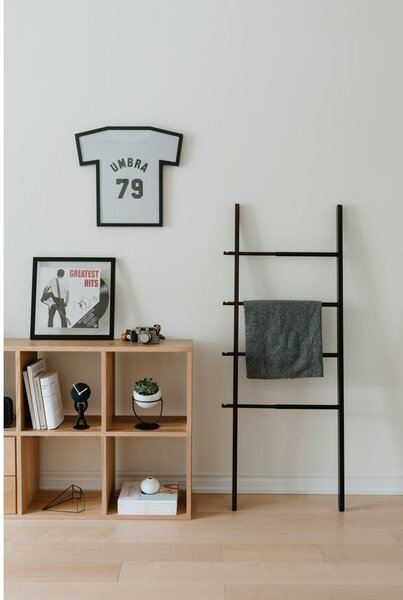 Cornice da parete in plastica nera 50x54,5 cm T-Frame - Umbra