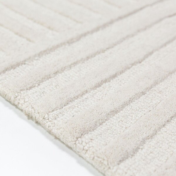 Tappeto avorio in lana tessuto a mano 160x230 cm Zen Garden – Flair Rugs