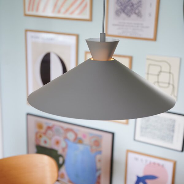 Lampada a sospensione Nordlux, Dial, dimmerabile, Grigio, Cucina, Metallo, Scandinavo