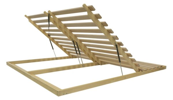 Rete a listello non regolabile/pieghevole 180x200 cm Masiv Partner Lux – Materasso