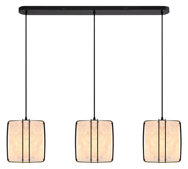 Lampada a sospensione Nordlux, Cardine, dimmerabile, Bianco, Soggiorno, Carta / Cartone