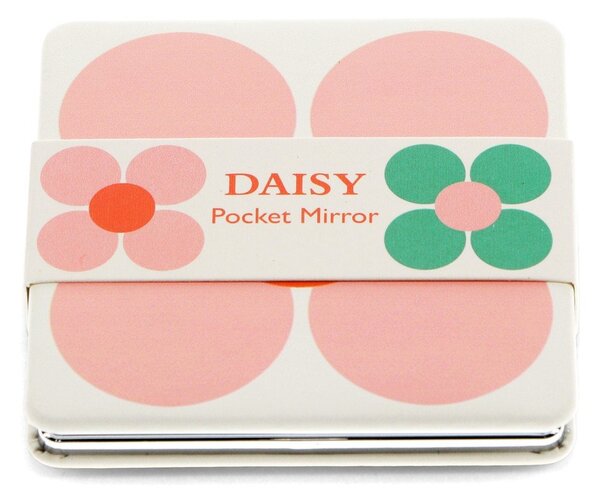 Specchio per make-up con ingrandimento 7x7 cm Daisy – Rex London