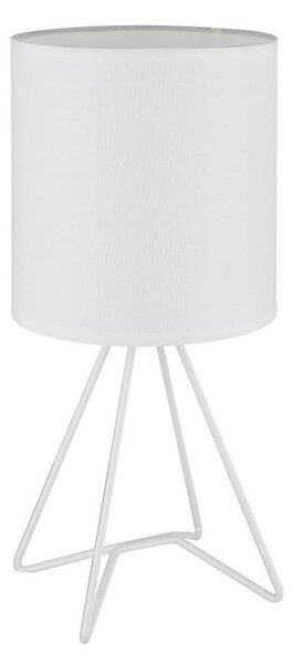 Globo 21734W - Lampada da tavolo TAMIAN 1xE14/40W/230V bianca